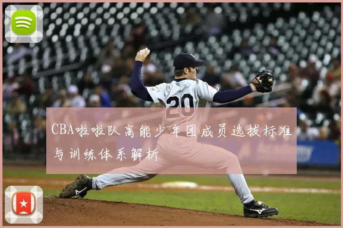 CBA啦啦队高能少年团成员选拔标准与训练体系解析