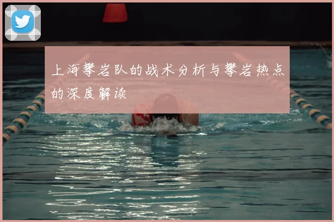上海攀岩队的战术分析与攀岩热点的深度解读